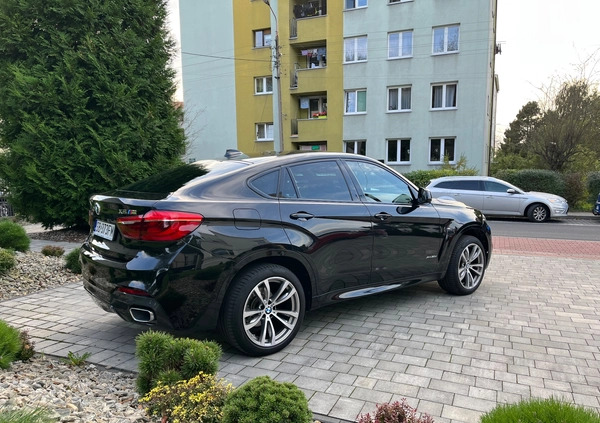 BMW X6 cena 215000 przebieg: 49000, rok produkcji 2018 z Biała małe 67